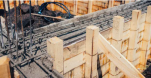 retaining wall concreting